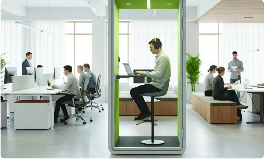How office layout impacts employee productivity