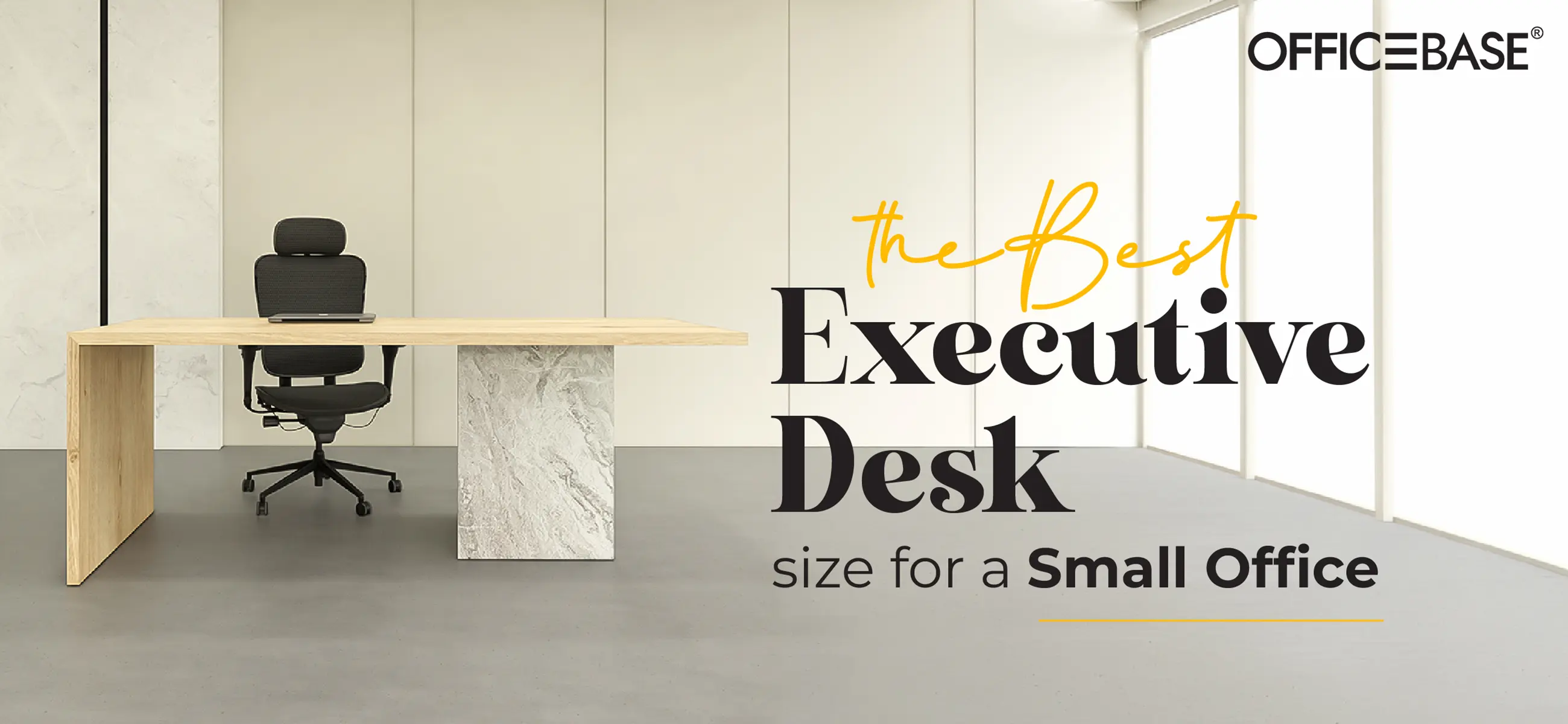 What Is the Best Executive Desk Size for a Small Office