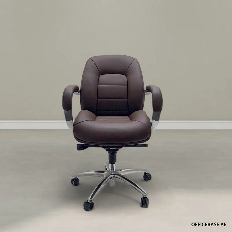 Ambassador Mid Back PU Leather Chair