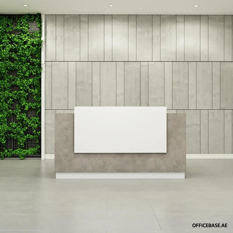 PORTA Reception Desk | Concrete Colors
